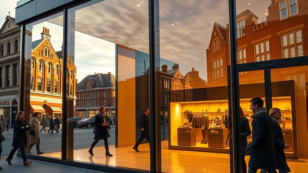 Shop Front Glazing Oval