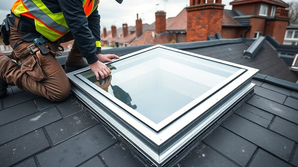 Skylight Installation Oval